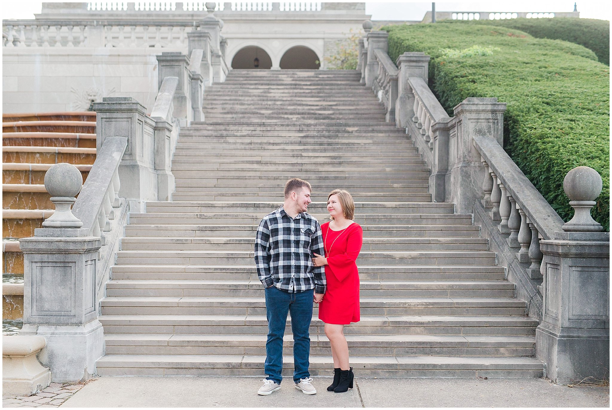 Christmas Inspired Engagement Photos