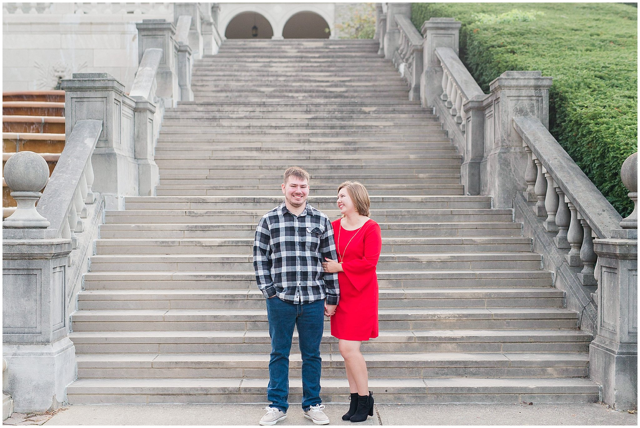 Christmas Inspired Engagement Photos