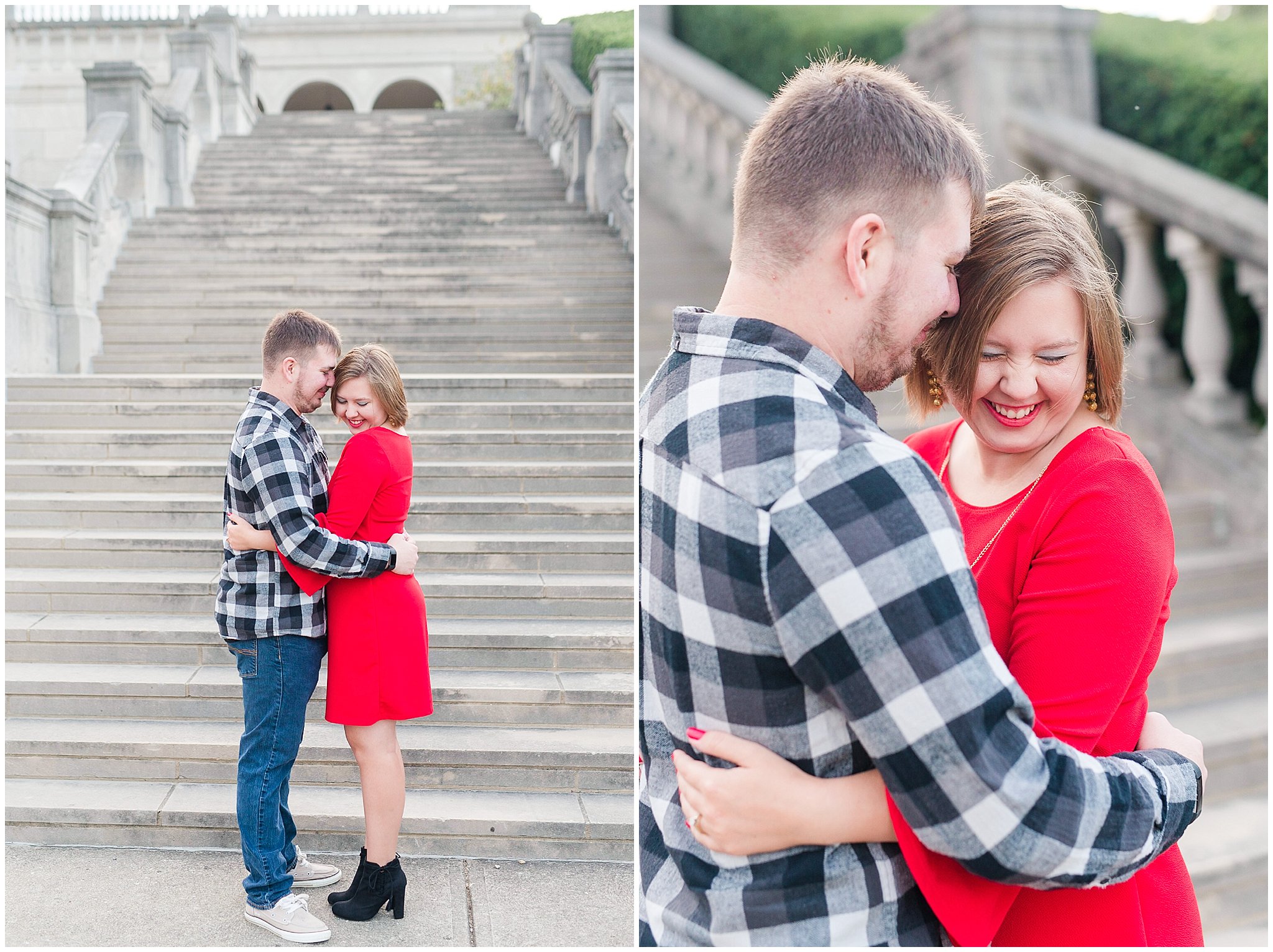Christmas Inspired Engagement Photos
