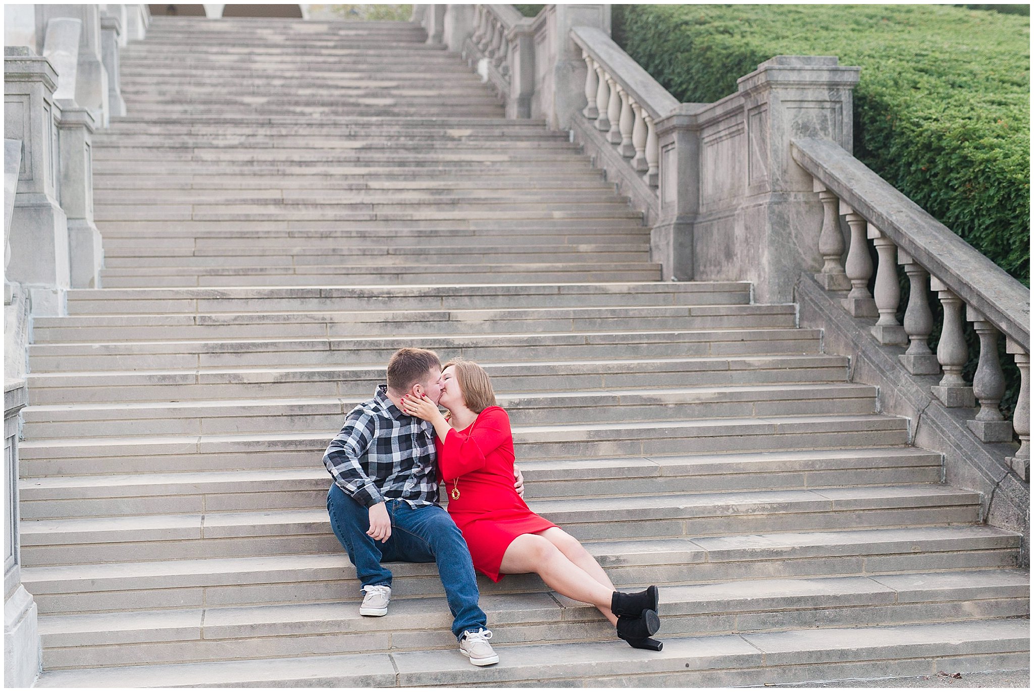 Christmas Inspired Engagement Photos