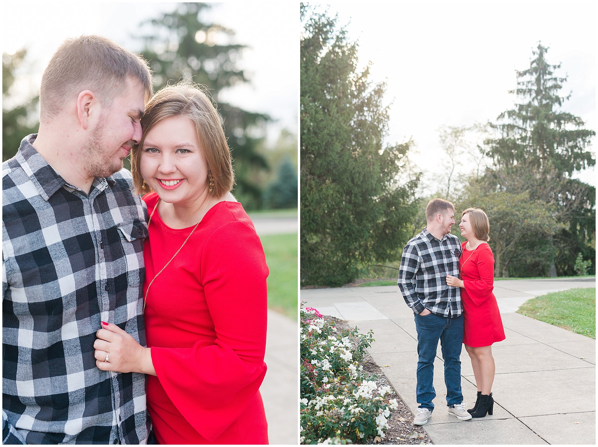 Christmas Inspired Engagement Photos