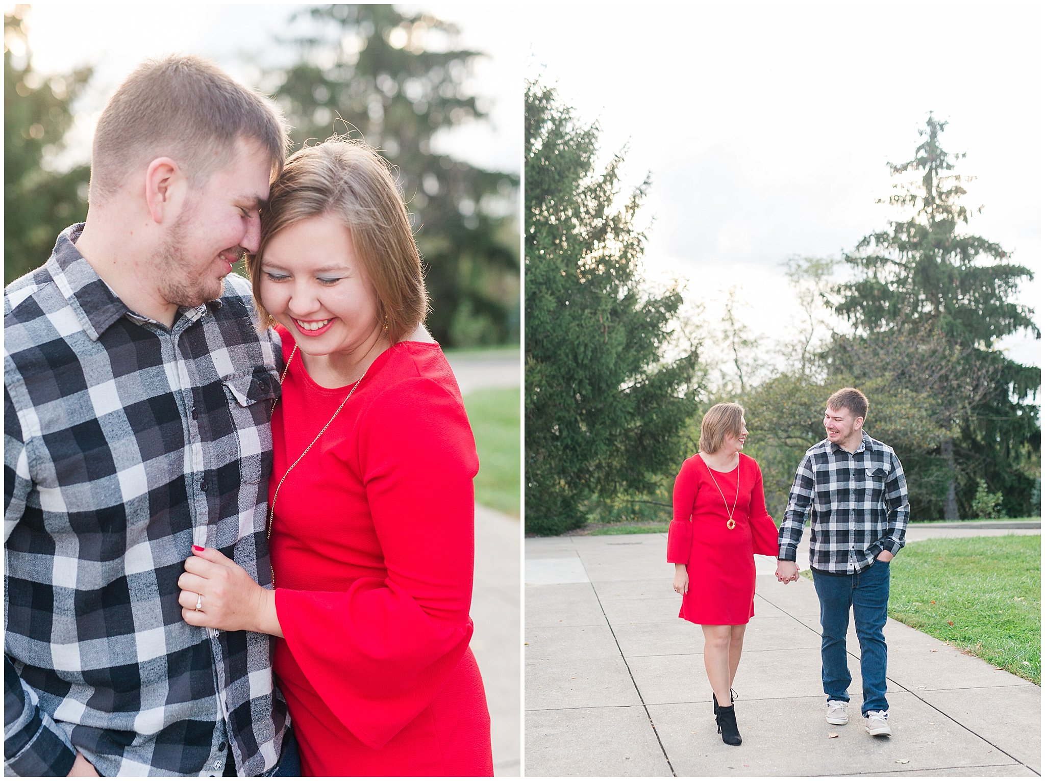Christmas Inspired Engagement Photos