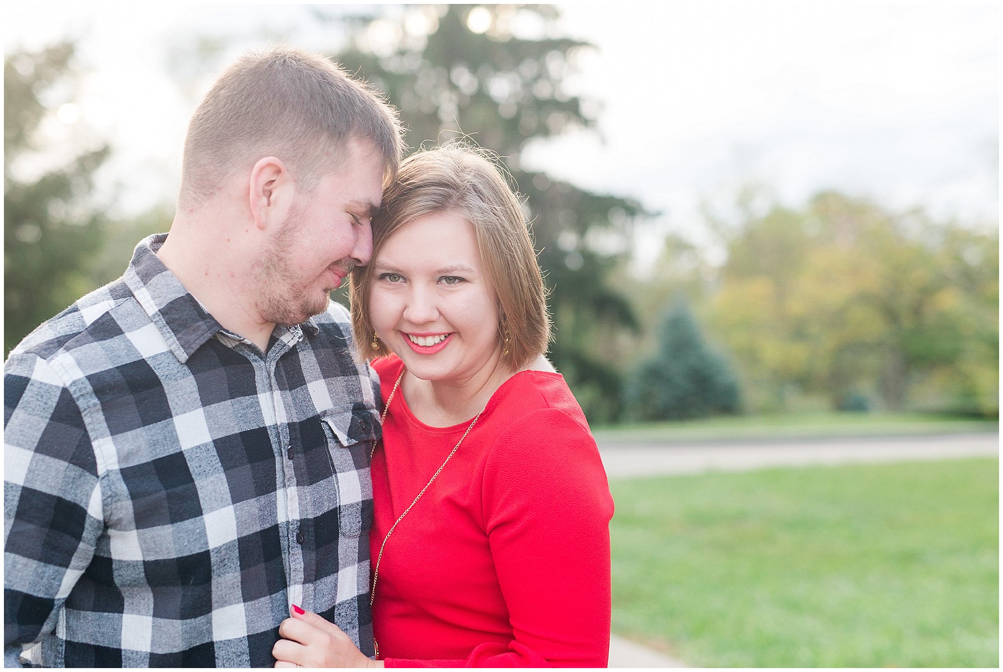 Christmas Inspired Engagement Photos