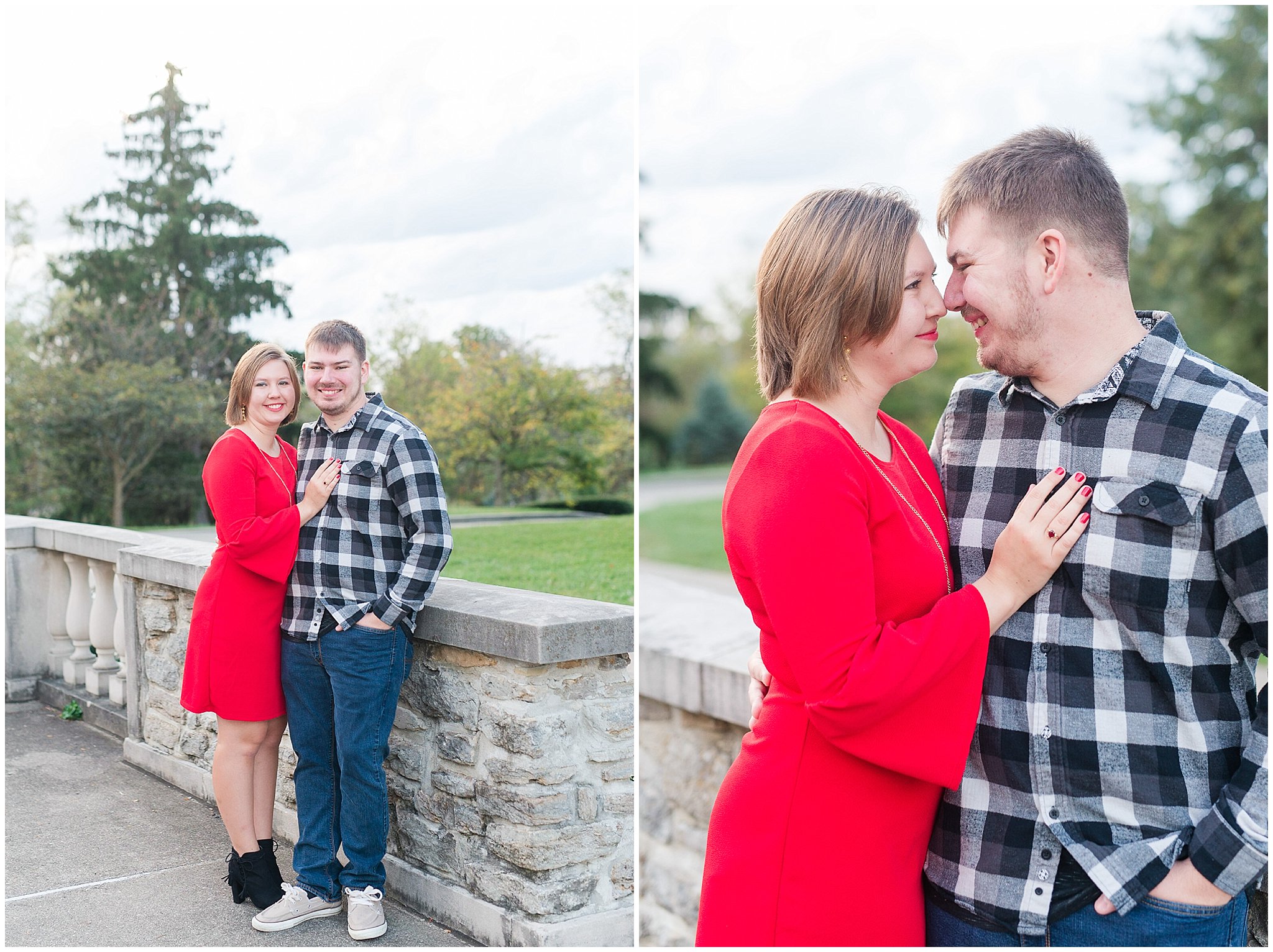 Christmas Inspired Engagement Photos