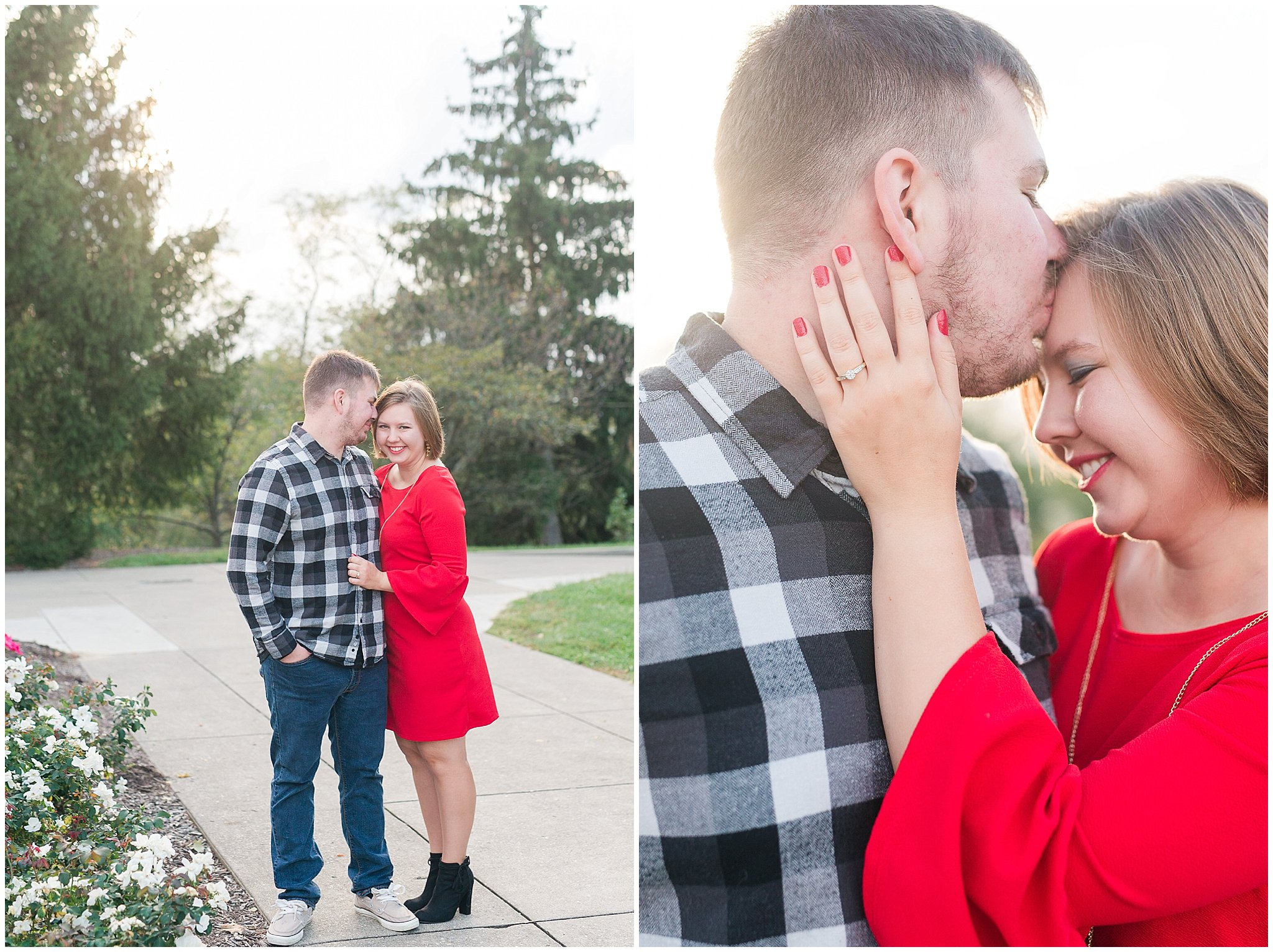Christmas Inspired Engagement Photos