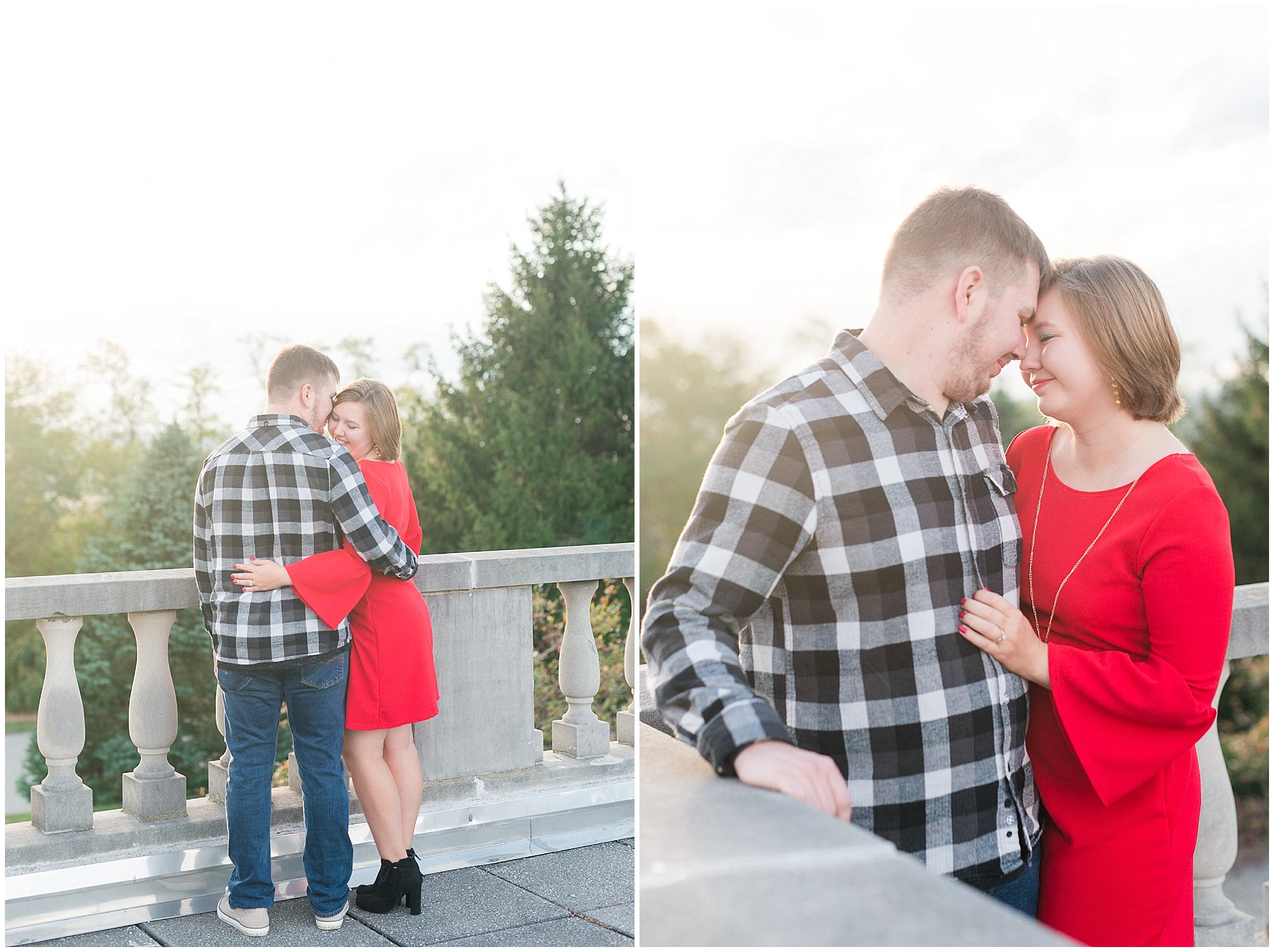Christmas Inspired Engagement Photos