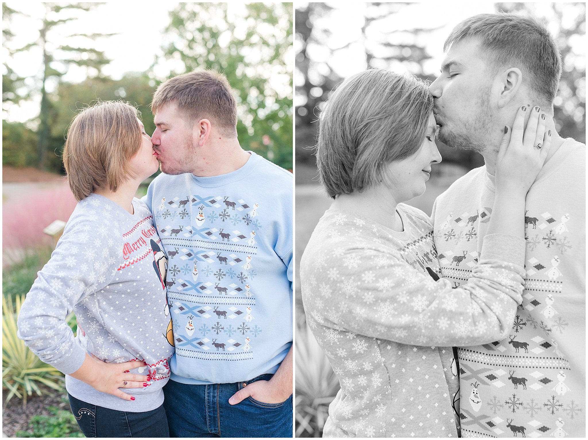 Christmas Inspired Engagement Photos