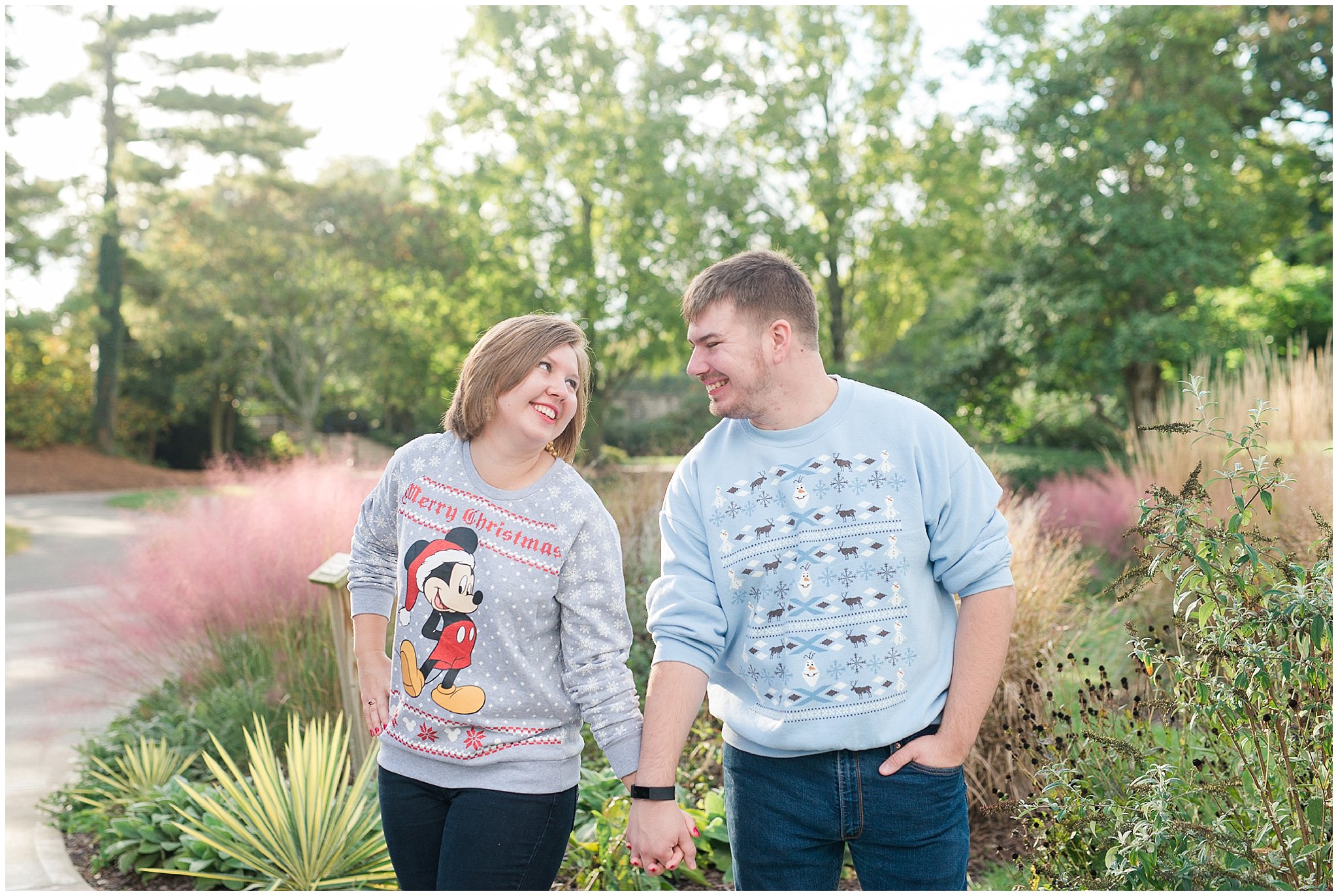 Christmas Inspired Engagement Photos