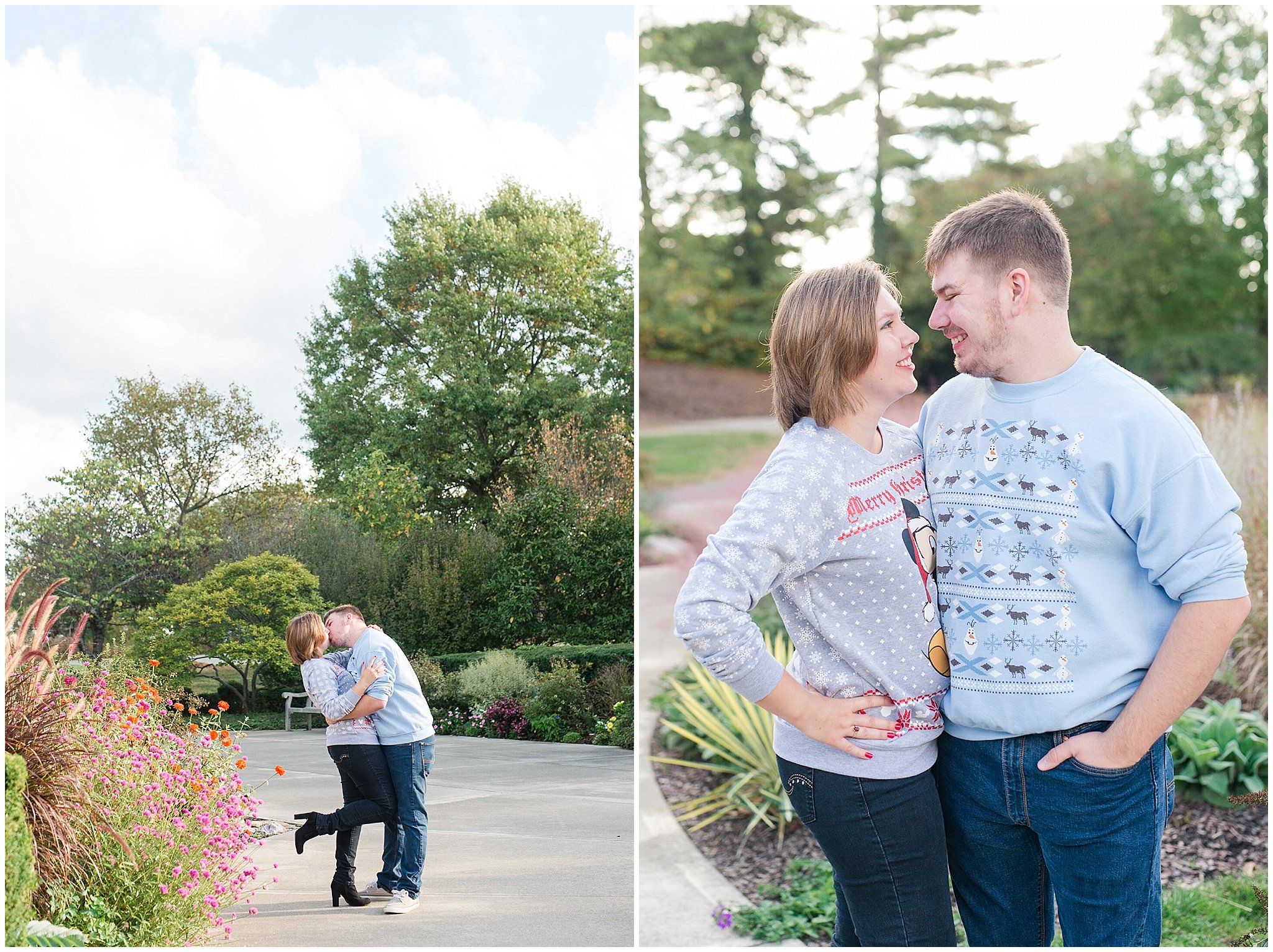 Christmas Inspired Engagement Photos