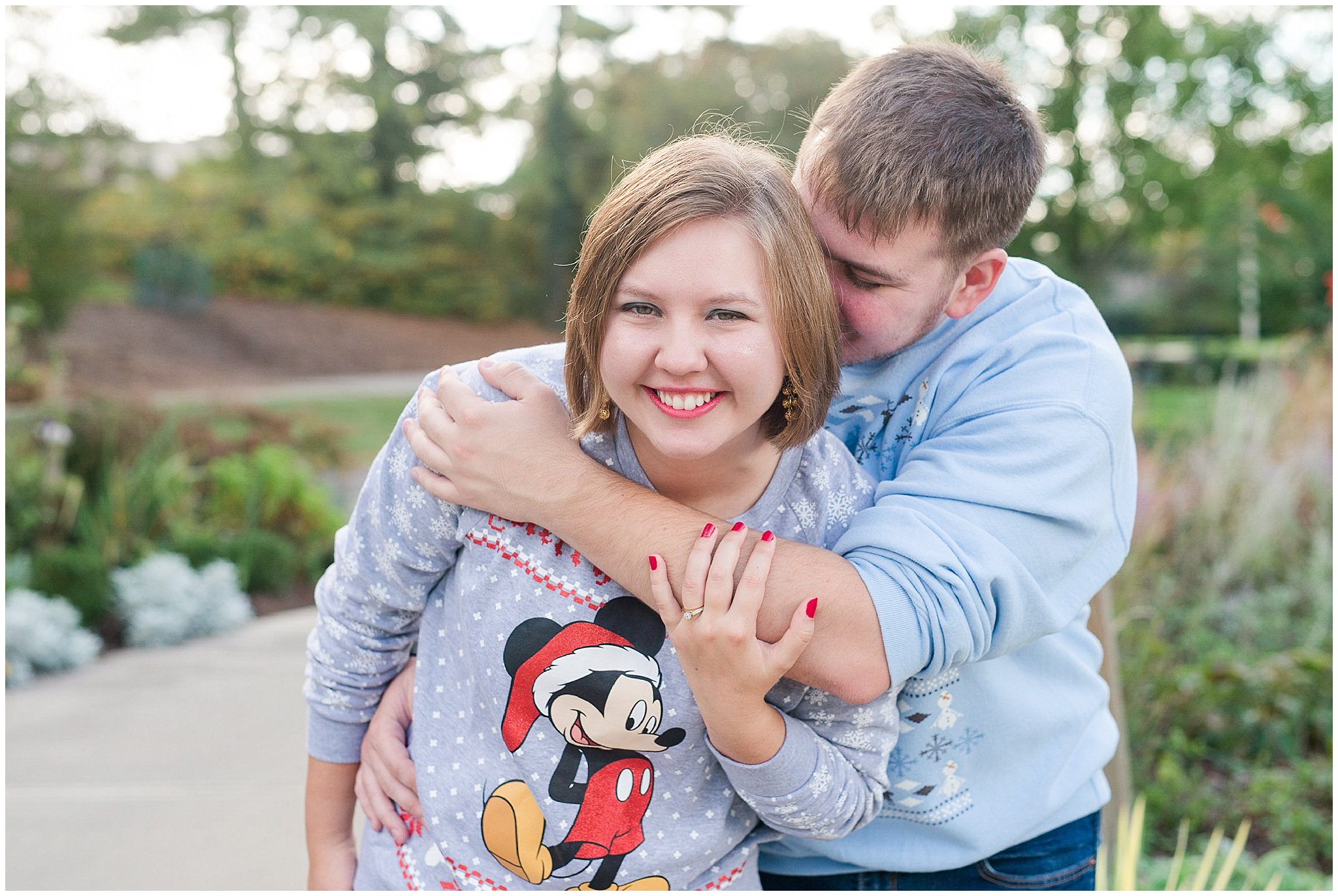 Christmas Inspired Engagement Photos