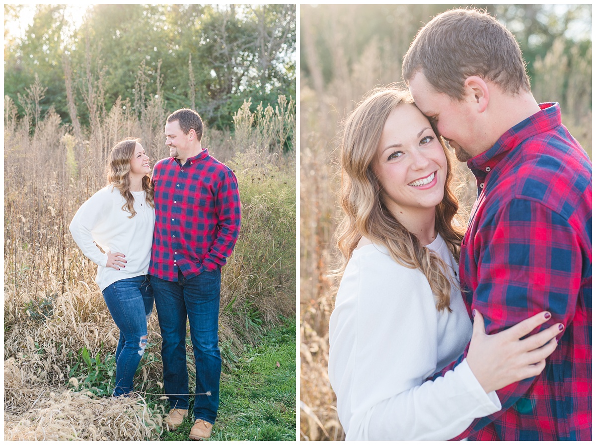 Dreamy Fall Engagement Pictures in Dayton OH