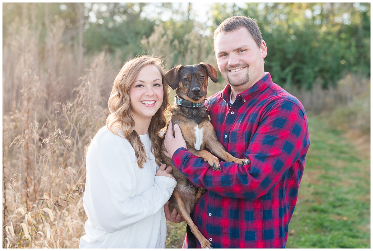 Dreamy Fall Engagement Pictures in Dayton OH
