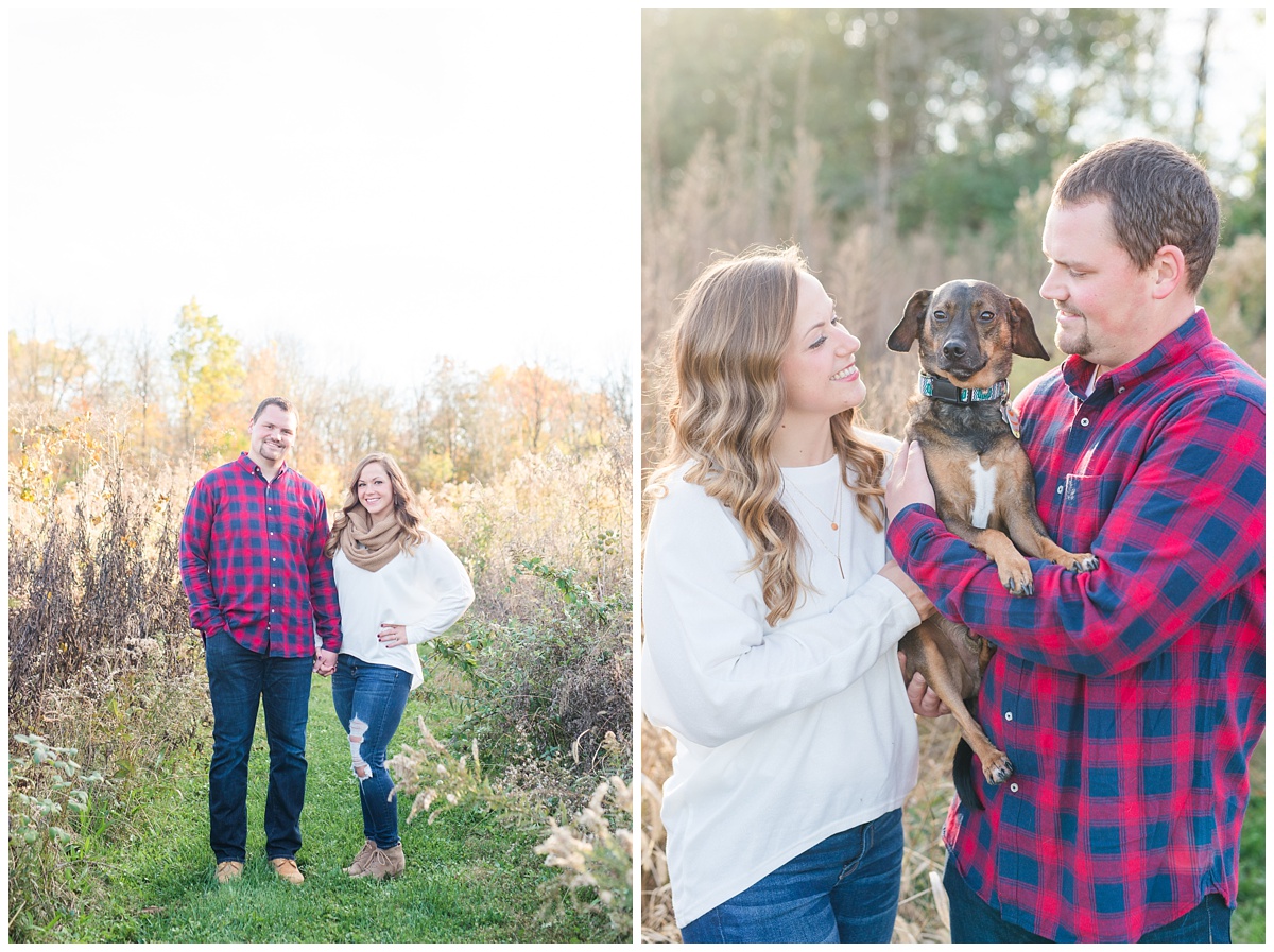 Dreamy Fall Engagement Pictures in Dayton OH