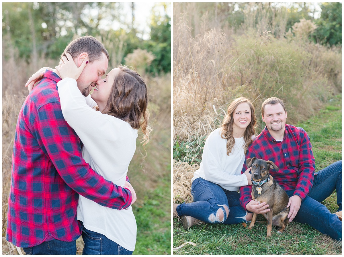 Dreamy Fall Engagement Pictures in Dayton OH