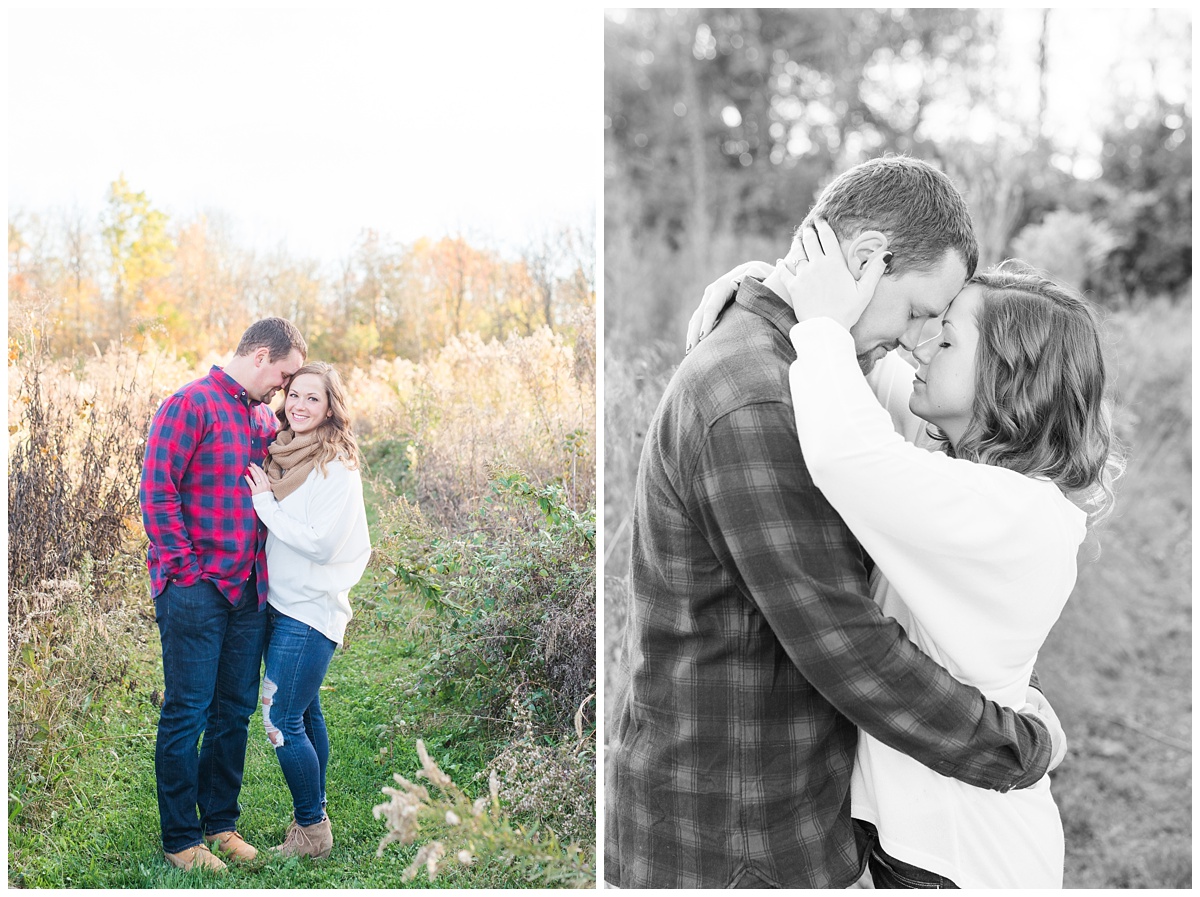 Dreamy Fall Engagement Pictures in Dayton OH