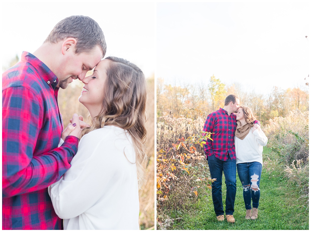 Dreamy Fall Engagement Pictures in Dayton OH
