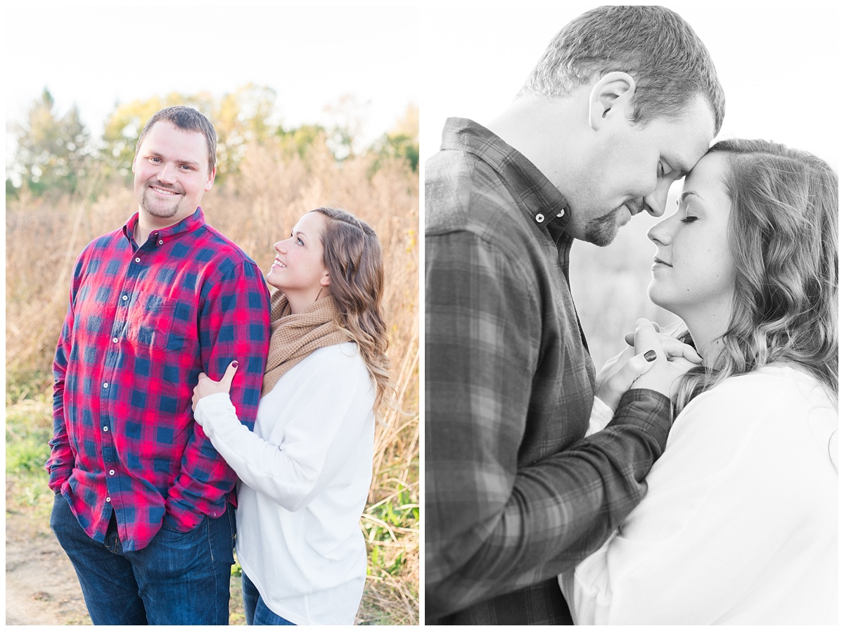 Dreamy Fall Engagement Pictures in Dayton OH