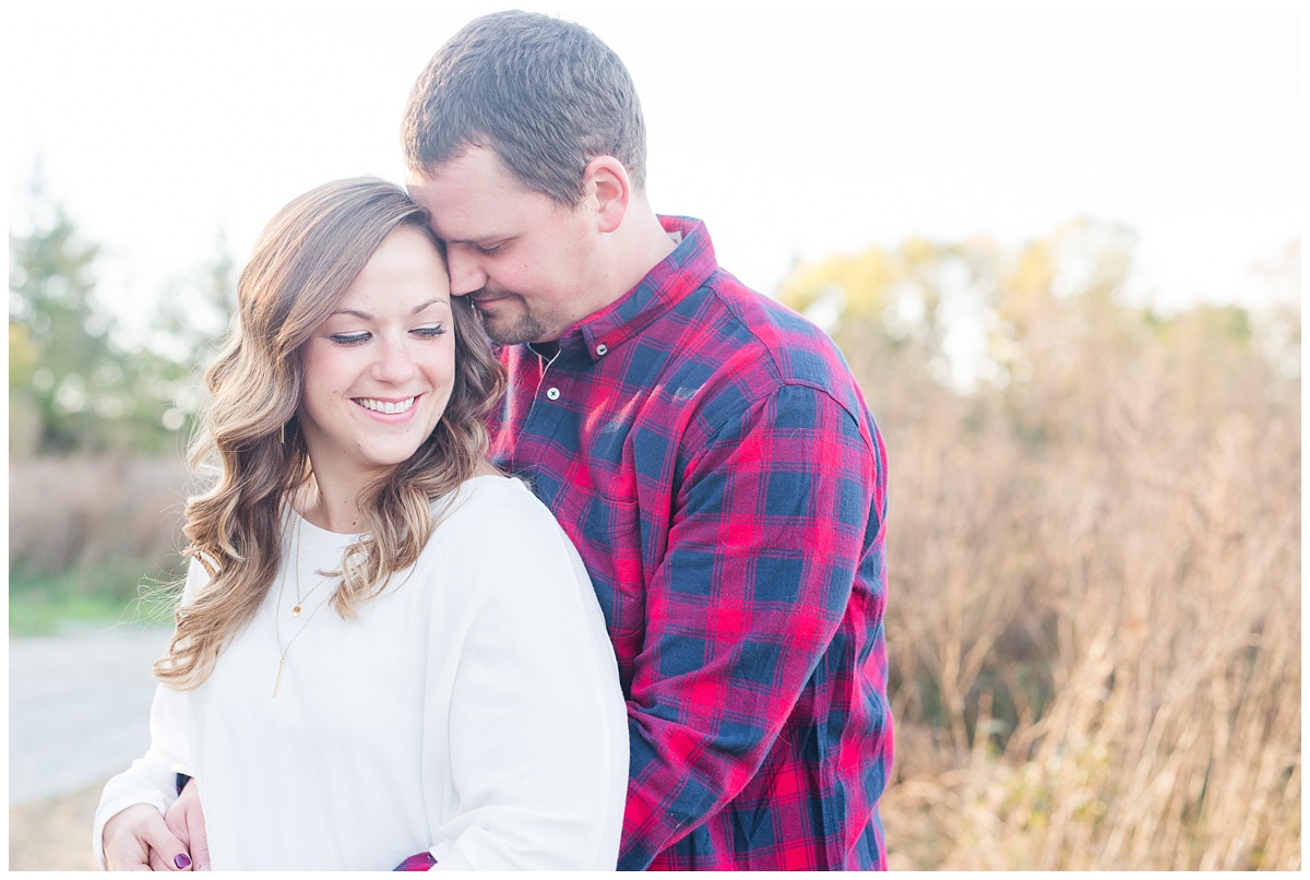 Dreamy Fall Engagement Pictures in Dayton OH