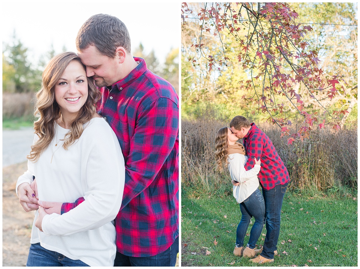 Dreamy Fall Engagement Pictures in Dayton OH