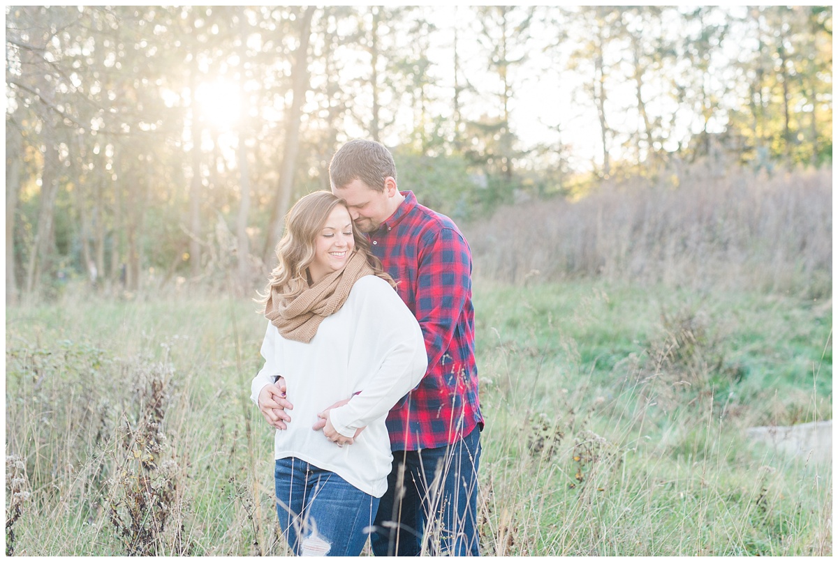 Dreamy Fall Engagement Pictures in Dayton OH
