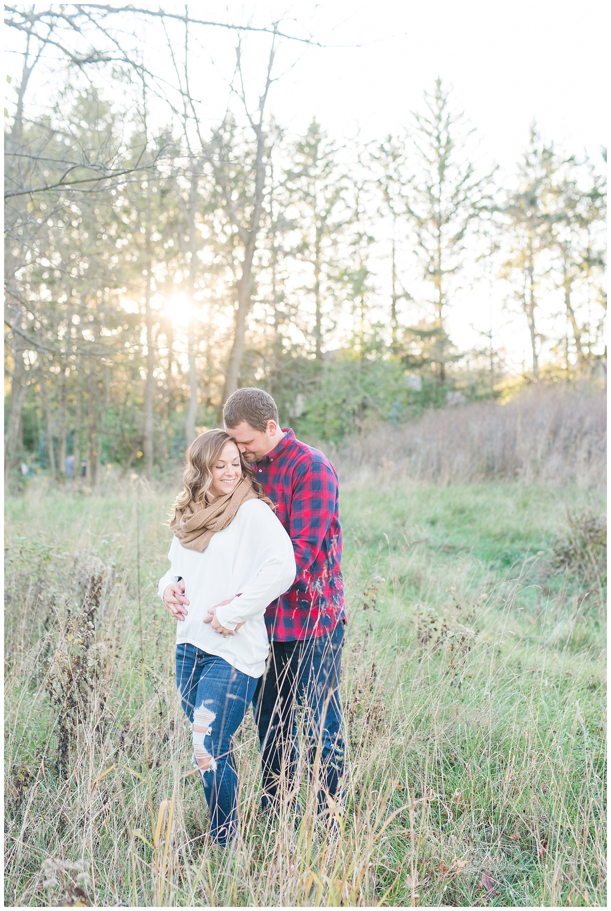 Dreamy Fall Engagement Pictures in Dayton OH