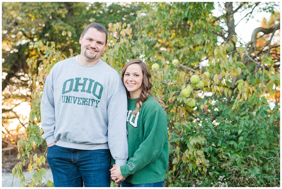 Dreamy Fall Engagement Pictures in Dayton OH