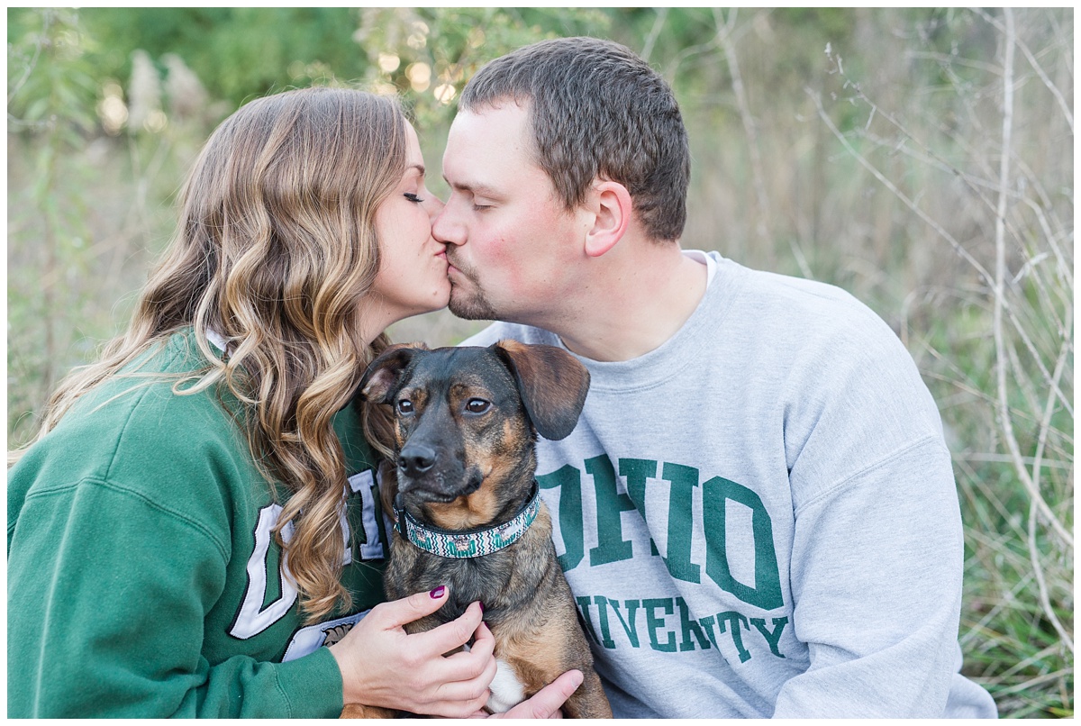 Dreamy Fall Engagement Pictures in Dayton OH