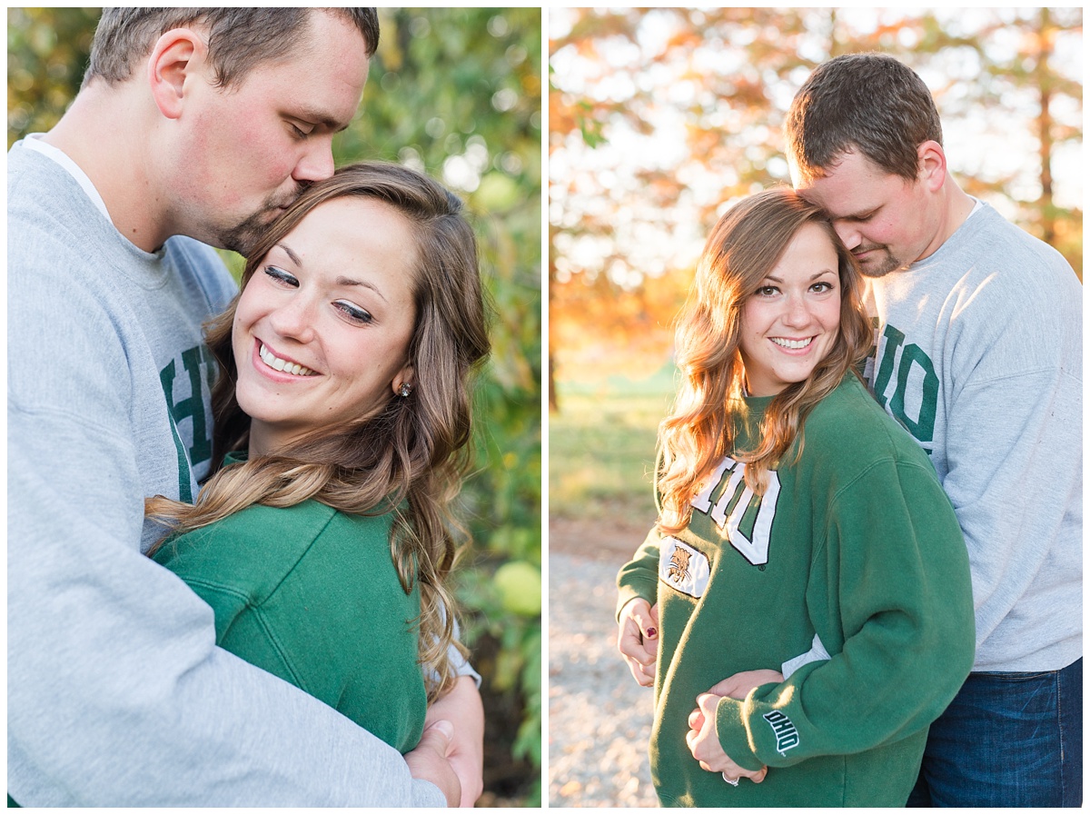 Dreamy Fall Engagement Pictures in Dayton OH