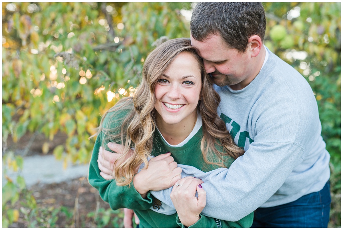 Dreamy Fall Engagement Pictures in Dayton OH