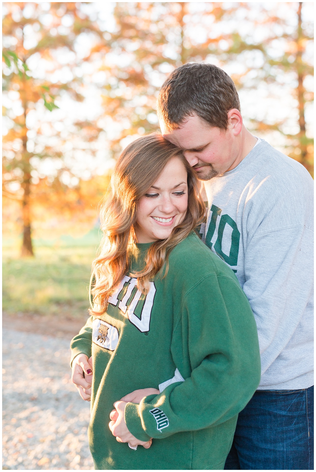 Dreamy Fall Engagement Pictures in Dayton OH