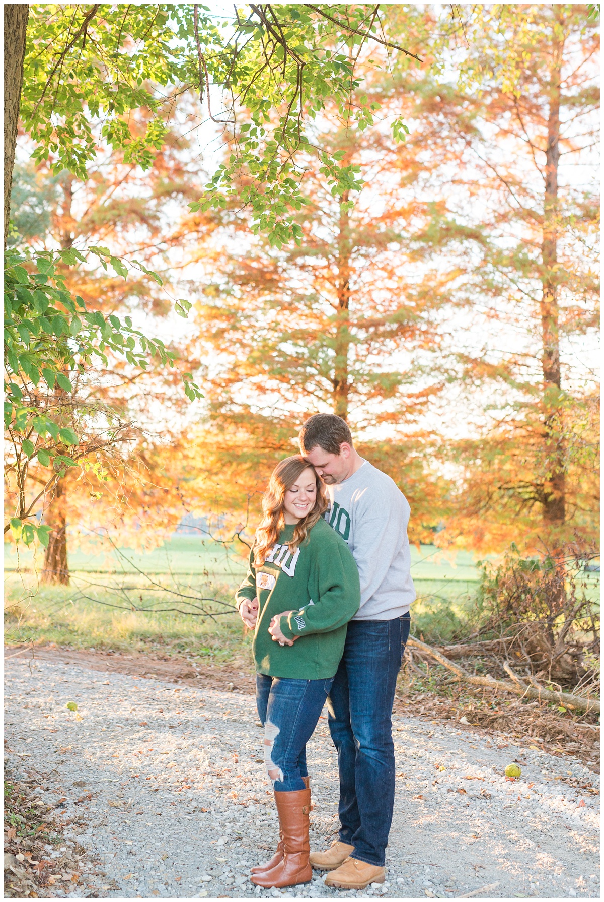 Dreamy Fall Engagement Pictures in Dayton OH