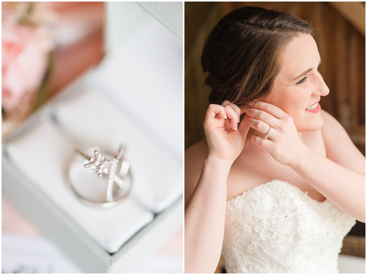 Simple Blush Barn Wedding at Crago Farms Columbus Ohio by Rachael Leigh Photography