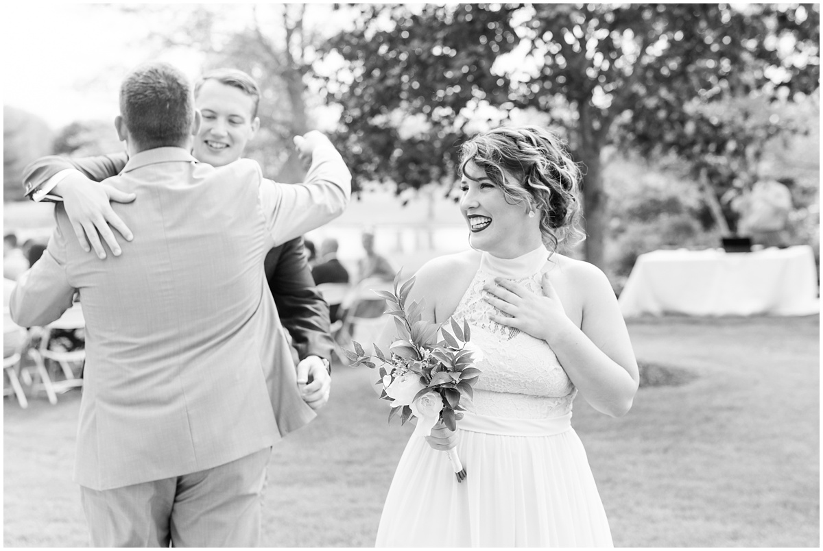 Simple Blush Barn Wedding at Crago Farms Columbus Ohio by Rachael Leigh Photography