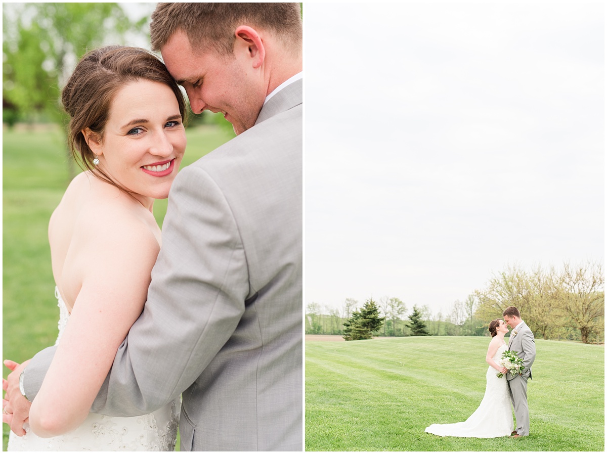 Simple Blush Barn Wedding at Crago Farms Columbus Ohio by Rachael Leigh Photography
