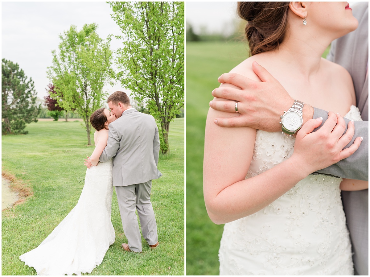 Simple Blush Barn Wedding at Crago Farms Columbus Ohio by Rachael Leigh Photography