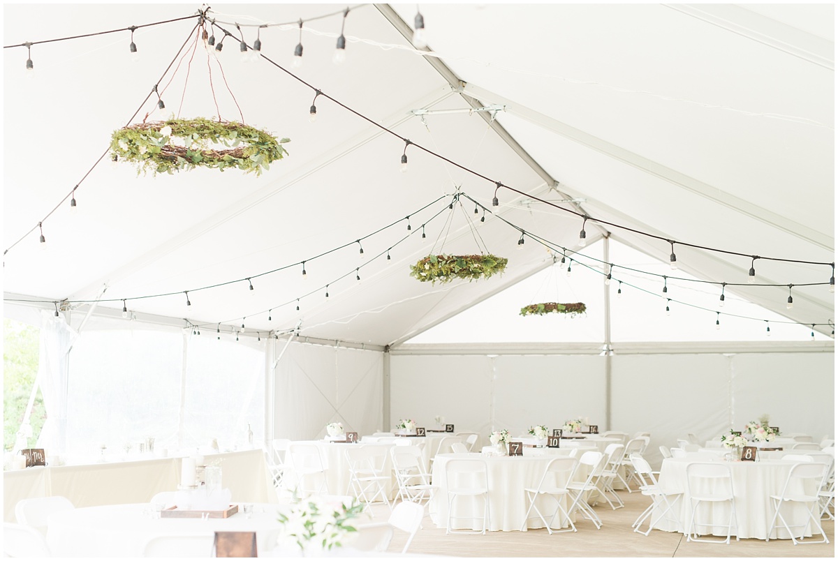 Simple Blush Barn Wedding at Crago Farms Columbus Ohio by Rachael Leigh Photography
