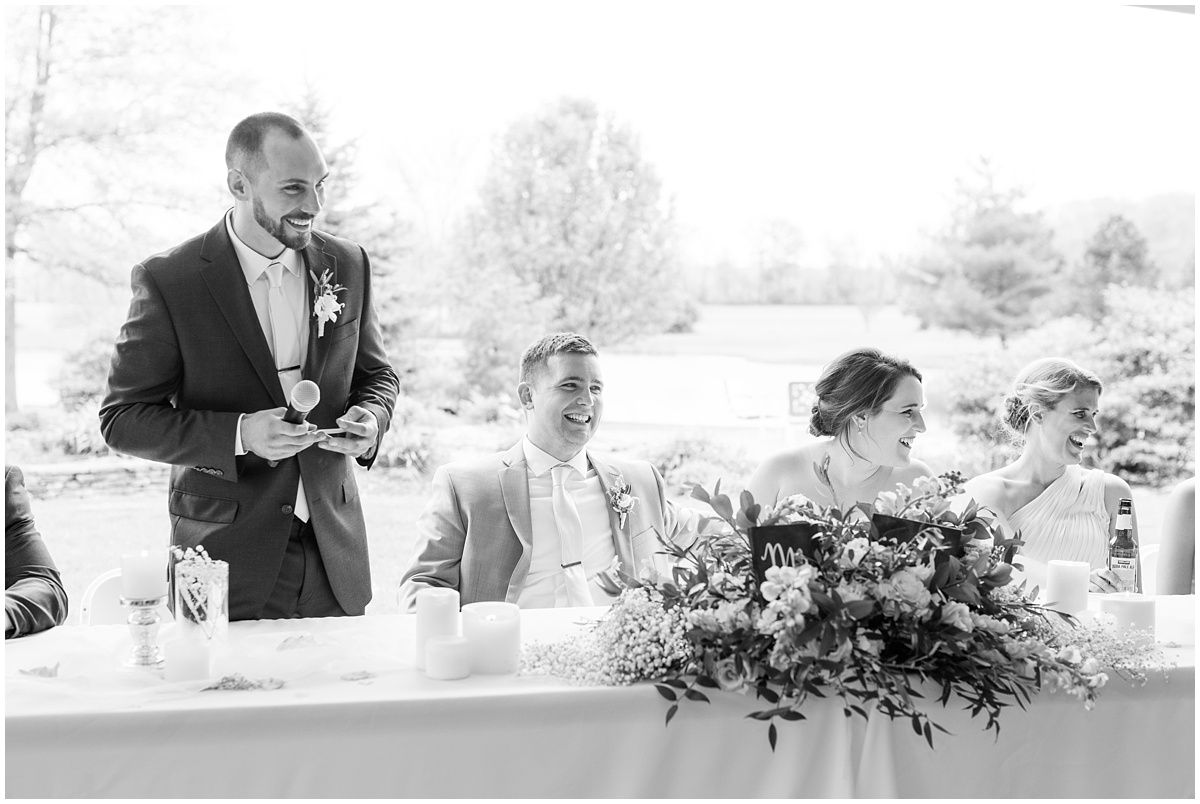 Simple Blush Barn Wedding at Crago Farms Columbus Ohio by Rachael Leigh Photography