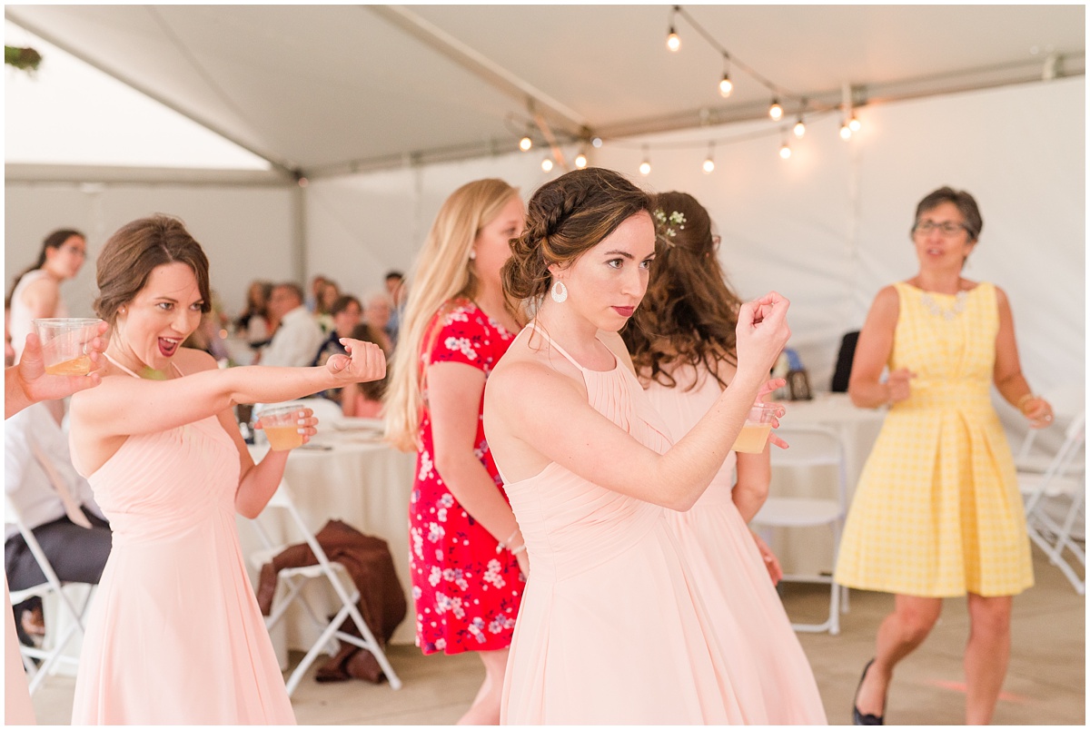 Simple Blush Barn Wedding at Crago Farms Columbus Ohio by Rachael Leigh Photography