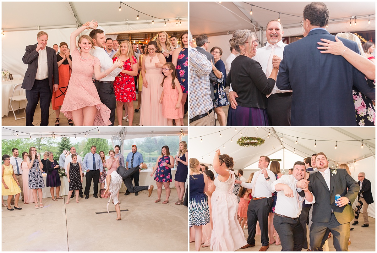 Simple Blush Barn Wedding at Crago Farms Columbus Ohio by Rachael Leigh Photography